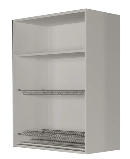 Шкаф сушильный для посуды ВС9 80, Бетон пайн/Антрацит в Махачкале - изображение 1