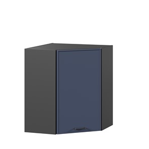 Угловой кухонный шкаф Индиго ЛД 298.610.000.158, Чёрный/Тёмно-синий в Махачкале