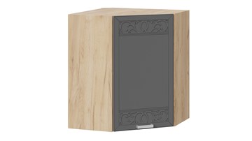 Угловой кухонный шкаф Долорес 1В6У (Дуб крафт золотой/Титан) в Махачкале