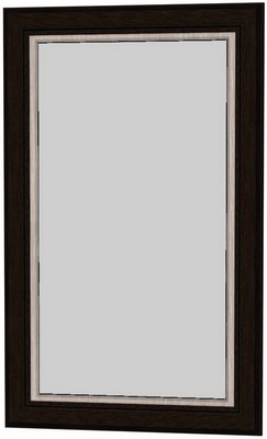 Настенное зеркало ЗП1, цвет Венге в Махачкале - изображение