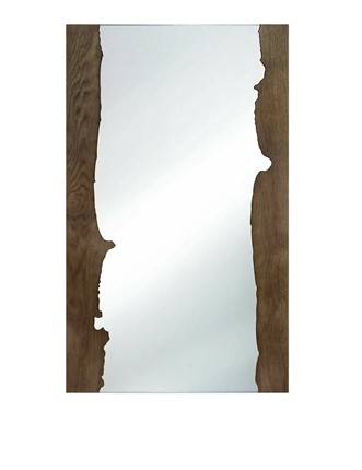 Зеркало настенное ГлассВальд-3, Орех в Махачкале - изображение