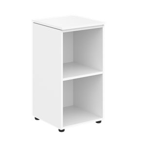 Низкий шкаф колонна MORRIS Дуб Базель/Белый MLC 42 (429х423х821) в Махачкале