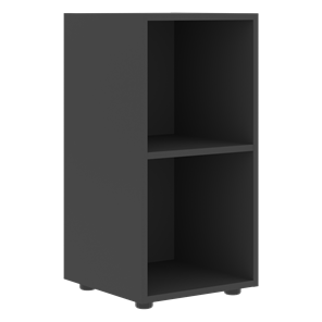 Шкаф колонна низкий FORTA Черный Графит FLC 40 (399х404х801) в Махачкале