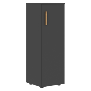 Средний шкаф колонна с правой дверью FORTA Черный Графит  FMC 40.1 (R) (399х404х801) в Махачкале