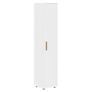 Высокий шкаф колонна с глухой дверью FORTA Белый FHC 40.1 (L/R) (399х404х1965) в Махачкале