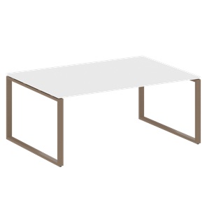 Стол переговорный БО.ПРГ-1.5 (Мокко/Белый) в Махачкале