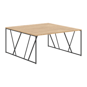 Двойной стол LOFTIS Дуб Бофорд  LWST 1516 (1560х1606х750) в Махачкале