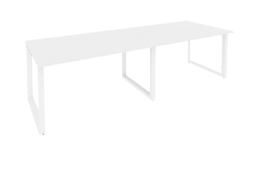 Стол для переговоров O.MO-PRG-2.3 Белый/Белый бриллиант в Махачкале