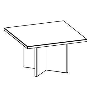 Конференц-стол ТСТ 1212 Z (1200x1200x750) в Махачкале
