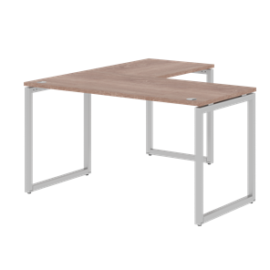 Письменный стол угловой правый XTEN-Q Дуб-сонома- серебро XQCT 1415 (R) (1400х1500х750) в Махачкале