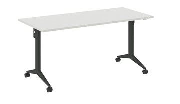 Складной мобильный стол X.M-4.7, Металл антрацит/Белый бриллиант в Махачкале