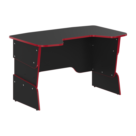 Стол для компьютера SKILLL STG 1385, Антрацит/ Красный в Махачкале - изображение 4