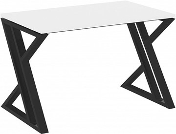 Стол на металлокаркасе Loft VR.L-SRZ-1.7, Белый Бриллиант/Черный металл в Махачкале