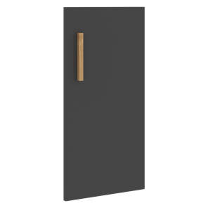 Дверь для шкафа низкая правая FORTA Черный Графит FLD 40-1(R) (396х18х766) в Махачкале