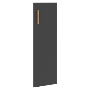 Дверь для шкафа средняя правая FORTA Черный Графит FMD40-1(R) (396х18х1164) в Махачкале