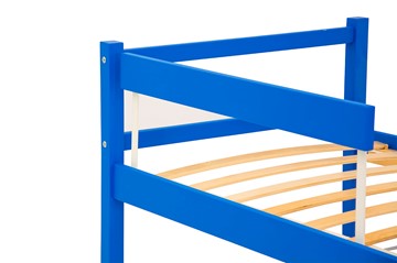 Защитный бортик для детской кровати Skogen синий в Махачкале