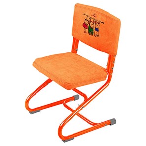 Чехол для стула СУТ 01-01 Оранжевый, Замша в Махачкале