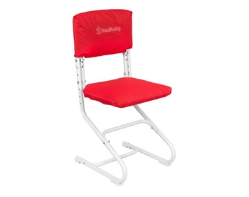 Чехлы на спинку и сиденье стула СУТ.01.040-01 Красный, ткань Оксфорд в Махачкале