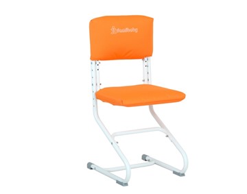 Комплект чехлов на сиденье и спинку стула СУТ.01.040-01 Оранжевый, ткань Оксфорд в Махачкале