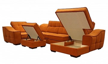 Угловой диван N-11-M (П1+ПС+УС+Д2+Д5+П1) в Махачкале - предосмотр 2