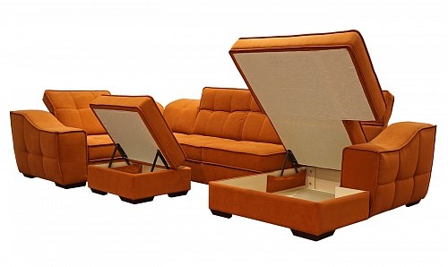 Угловой диван N-11-M (П1+ПС+УС+Д2+Д5+П1) в Махачкале - изображение 2