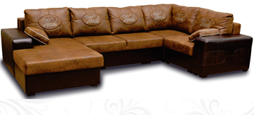 П-образный диван Плаза 405х210 в Махачкале