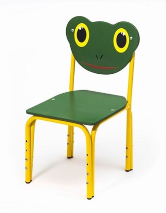 Детский стул Лягушонок (Кузя-ЛГ(1-3)ЗЖ) в Махачкале - изображение