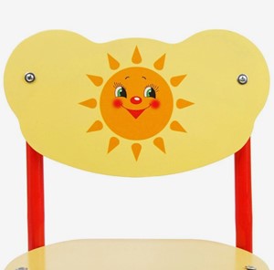 Детский растущий стул Солнышко (Кузя-СОЛ(1-3)ЖКр) в Махачкале - предосмотр 1