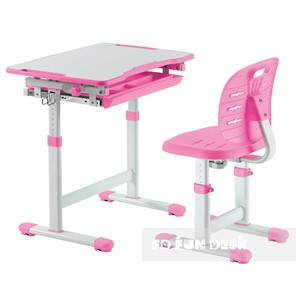 Растущий стол и стул Piccolino III Pink в Махачкале - предосмотр 1
