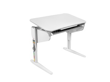 Детский стол-трансформер 5/100 (СУТ. 46) Белый/Белый/Серый с лотком в Махачкале