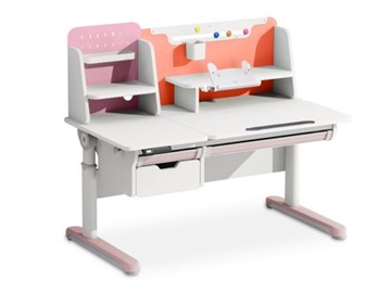 Детский стол-трансформер Mealux Electro 730 + надстройка, Розовый в Махачкале