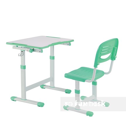 Парта растущая + стул Piccolino II Green в Махачкале - изображение