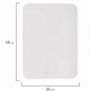 Магнитно-маркерная доска на холодильник BRAUBERG, 58х36 см с маркером, магнитом и салфеткой в Махачкале - предосмотр 8
