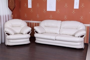 Прямой диван Квин 6 БД и 1 кресло в Махачкале