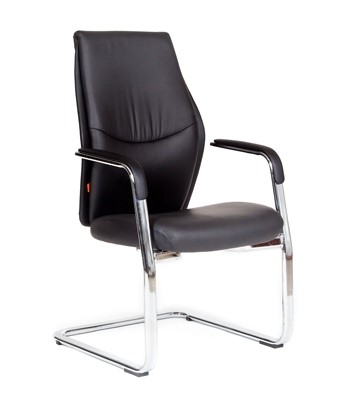 Офисное кресло CHAIRMAN Vista V Экокожа премиум черная в Махачкале - изображение