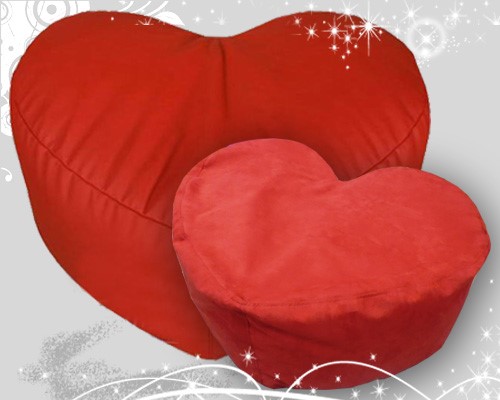Кресло-мешок Сердце-пуф в Махачкале - изображение